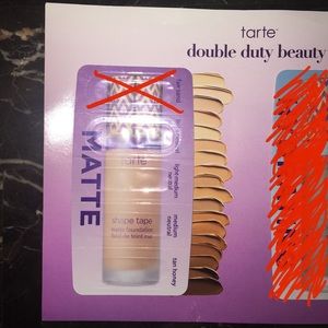 FREE SAMPLE WITH PURCHASE! Tarte Foundation 💜